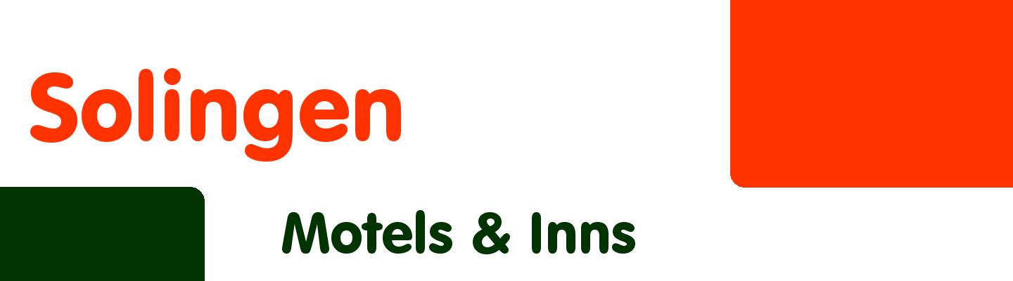 Best motels & inns in Solingen - Rating & Reviews